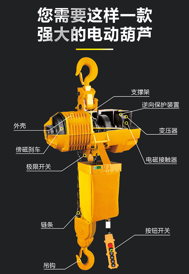 電動葫蘆結(jié)構(gòu)圖